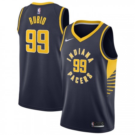 NBA Mænd Trøje Indiana Pacers ricky rubio 99 2022-23 Nike Icon Edition Navy Swingman